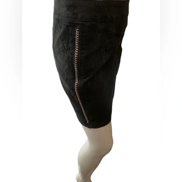 Pre loved Blank NYC Embellished Denim boho Skirt - - Picture 10 of 14